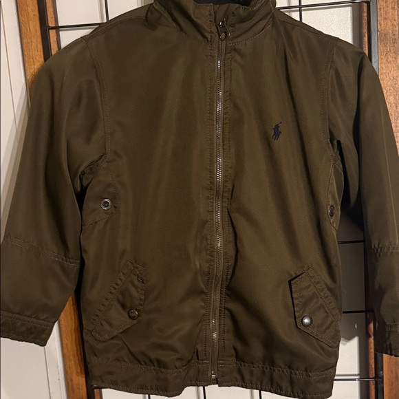 Polo Ralph Lauren Other - Kids Vintage Polo By Ralph Lauren Windbreaker Jacket Size 6 Olive Green